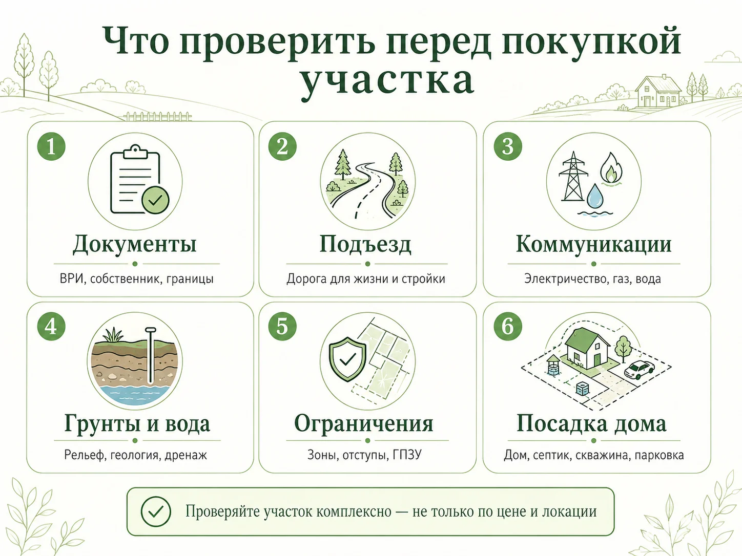 Как выбрать участок для строительства: на что обратить внимание в Ивановской области